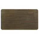  Coaster Furniture Biloxi 108681 71-inch Rectangular Wood Dining Table - Greyish Brown IMAGE 5