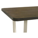  Coaster Furniture Biloxi 108681 71-inch Rectangular Wood Dining Table - Greyish Brown IMAGE 8