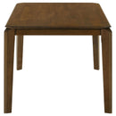  Coaster Furniture Almonte 108921 59-inch Rectangular Wood Dining Table - Dark Brown IMAGE 3