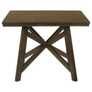  Coaster Furniture Canfield 109178 47-inch Square Counter Height Dining Table - Brown IMAGE 3