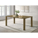  Coaster Furniture Castlewood 109351 71-inch Rectangular Wood Dining Table - Brown Oak IMAGE 2