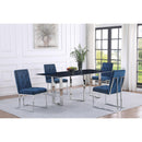  Coaster Furniture Desden 109361 79-inch Rectangular Sintered Stone Dining Table - Grey IMAGE 7
