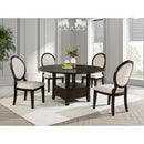  Coaster Furniture Twyla 115100 60-inch Round Dining Table with Drawer - Dark Cocoa IMAGE 6