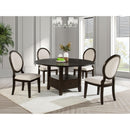  Coaster Furniture Twyla 115100 60-inch Round Dining Table with Drawer - Dark Cocoa IMAGE 7