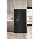  Whirlpool 36-inch, 21 cu. ft. Side-by-Side Refrigerator with Water and Ice Dispenser WRSC5536RB IMAGE 7