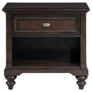  Coaster Furniture Andover 223632 1-Drawer Nightstand Bedside Table - Dark Oak IMAGE 3