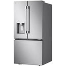  LG 25 cu.ft. 3-Door French Door Refrigerator with Hybrid Handle Design and External Ice and Water Dispenser LF25H6330S IMAGE 4
