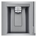  LG 25 cu.ft. 3-Door French Door Refrigerator with Hybrid Handle Design and External Ice and Water Dispenser LF25H6330S IMAGE 5