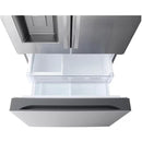  LG 25 cu.ft. 3-Door French Door Refrigerator with Hybrid Handle Design and External Ice and Water Dispenser LF25H6330S IMAGE 9
