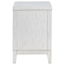  Coaster Furniture Marielle 224842 2-Drawer Nightstand Bedside Table - Distressed White IMAGE 9