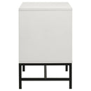  Coaster Furniture Sonora 224862 2-Drawer Nightstand Bedside Table - White IMAGE 5
