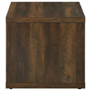  Coaster Furniture Frisco 710507 Square Engineered Wood Side End Table - Dark Pine IMAGE 5