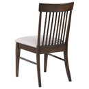  Coaster Furniture Everton 108892 Wood Dining Side Chair - Dark Walnut IMAGE 6