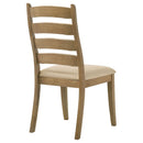  Coaster Furniture Danvers 109152 Wood Dining Side Chair - Brown Oak IMAGE 7