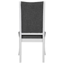  Coaster Furniture Judd 109332 Upholstered Dining Side Chair - Pearl White IMAGE 7