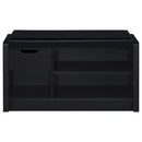  Coaster Furniture Arrington 910323 Storage Bench - Black IMAGE 4