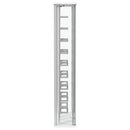  Coaster Furniture Montara 182037 Tempered Glass Wine Storage LED Curio Cabinet - Chrome IMAGE 15