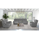  Furniture of America Antonius CM9985GY-SF-M Manual Recliner Sofa IMAGE 2