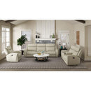  Furniture of America Jacobus CM9986BG-LV-M Manual Recliner Loveseat w/ Console IMAGE 2