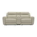  Furniture of America Jacobus CM9986BG-LV-M Manual Recliner Loveseat w/ Console IMAGE 3