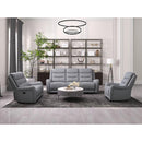  Furniture of America Matthias CM9987GY-CH-M Manual Recliner IMAGE 2