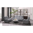  Furniture of America Matthias CM9987GY-CH-M Manual Recliner IMAGE 3