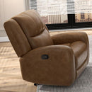  Furniture of America Leolinus CM9989BR-CH-M Manual Recliner IMAGE 1