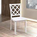  Furniture of America Yamhill FM3424WH-T-5PK 5 pc Dining Table Set IMAGE 3