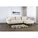  Furniture of America Gladbach FM63007LB-SECT-R Sectional, Right Chaise IMAGE 2