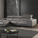  Furniture of America Vadso FM69005DG-SECT-L Sectional, Left Chaise IMAGE 1