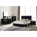  Furniture of America Sinistra FM7211BK-M Mirror IMAGE 2