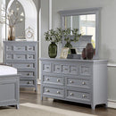  Furniture of America Castlile FM7413GY-M Mirror IMAGE 2