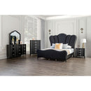  Furniture of America Eleanora FM7416BK-N Night Stand IMAGE 2