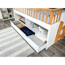  Furniture of America McPherson FM-BK104WH-T Twin Captain Bed IMAGE 3