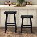  Furniture of America Biasca FM-BR3001BK-24-2PK 24" Stool IMAGE 2