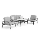  Furniture of America Palma GM-1047-4PK 5 pc Conversation Set w/ Adjustable Chairs IMAGE 3