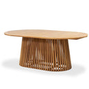  Furniture of America Lovina GM-2031-PK Oval Dining Table IMAGE 3