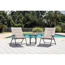  Furniture of America Bastia LA-A018BG-3PK 3 pc Conversation Set IMAGE 2