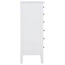  Coaster Furniture Bexhill 223475 8-Drawer Chest of Drawers - White IMAGE 8