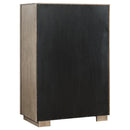 Coaster Furniture Durango 223275 5-Drawer Bedroom Chest - Taupe Oak IMAGE 5