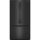  Whirlpool 36-inch, 31 cu.ft. French Door Refrigerator with Interior Water Dispenser WRFF3336SB IMAGE 1