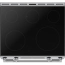  Bosch 30-inch Slide-in Electric Range with Convection Technology HEF1050MC IMAGE 10