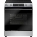  Bosch 30-inch Slide-in Electric Range with Convection Technology HEF1050MC IMAGE 1