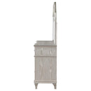  Coaster Furniture Evangeline 223393M 9-Drawer Dresser with Mirror - Silver Oak IMAGE 4