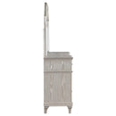 Coaster Furniture Evangeline 223393M 9-Drawer Dresser with Mirror - Silver Oak IMAGE 8
