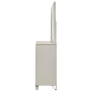  Coaster Furniture Olivia 224953M 6-Drawer Dresser and LED Mirror - Pearl White IMAGE 4