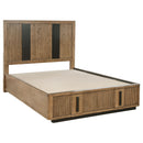  Coaster Furniture Terrace 224900Q 2-Drawer Queen Storage Bed - Ash Brown IMAGE 1