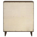  Coaster Furniture Glenwood 225015 4-Drawer Chest of Drawers - Warm Brown IMAGE 6