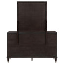  Coaster Furniture Emberlyn 223063M 6-Drawer Dresser with Mirror - Brown IMAGE 6