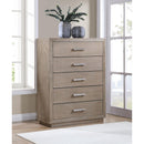  Coaster Furniture Kenora 224855 5-Drawer Bedroom Chest - Barley Brown IMAGE 9